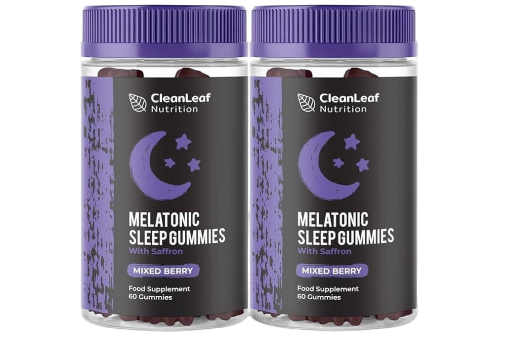 Twin Pack Natural Sleep Support Gummies – Melatonin Formula | 60 Gummies